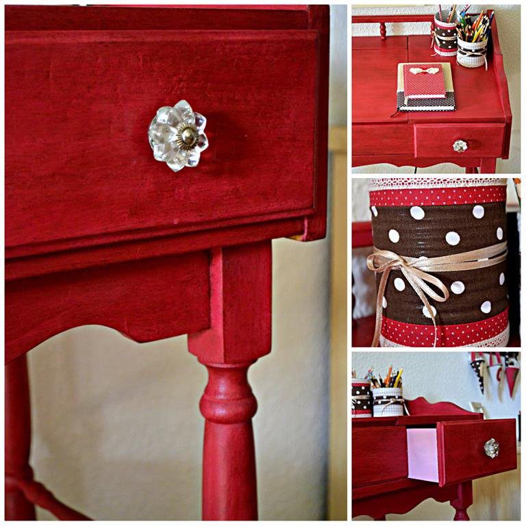 DIY festett asztal ASCP krétafesték