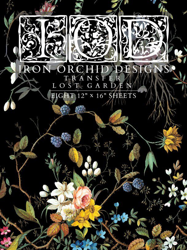 Lost Garden dekor transzfer