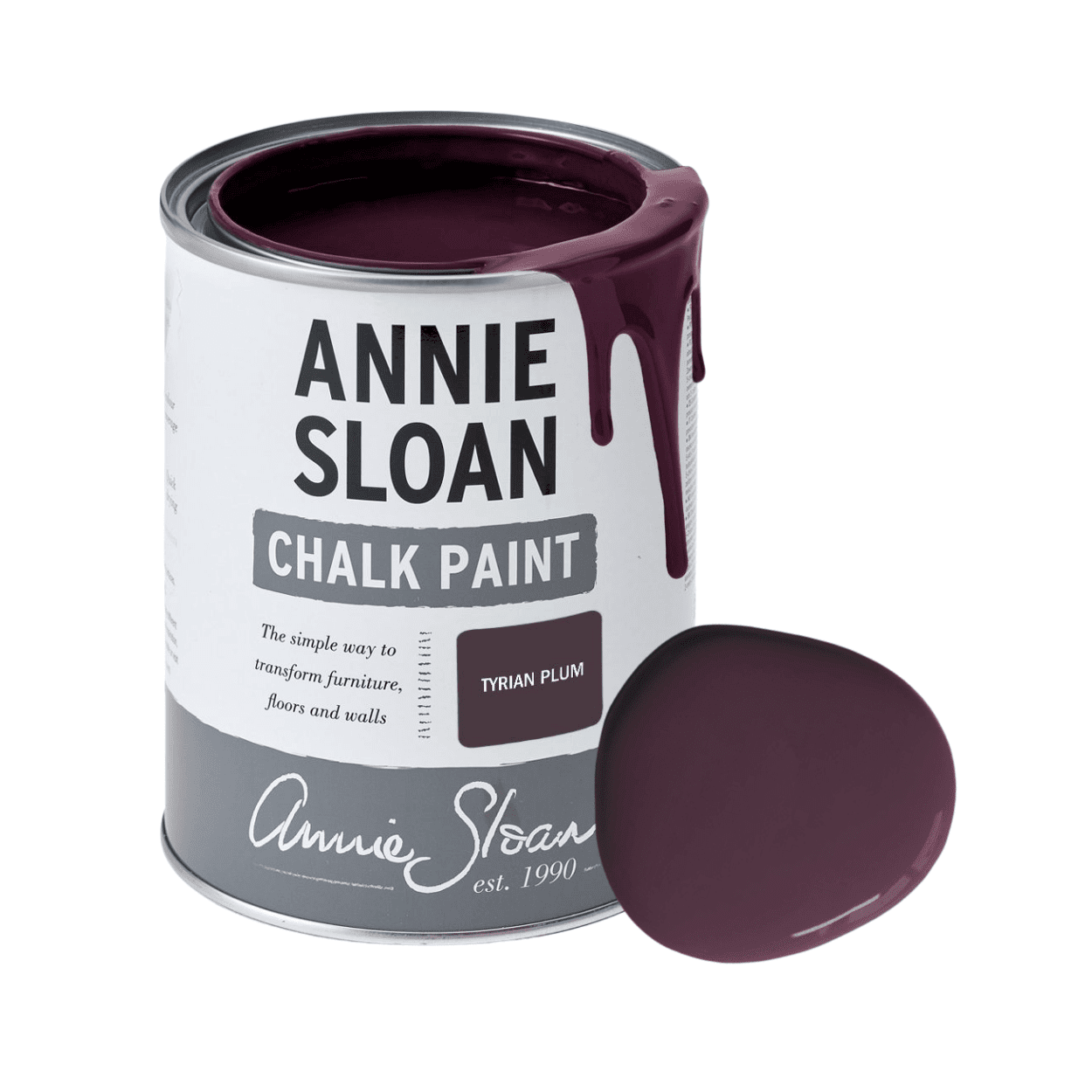 Tyrian Plum Chalk Paint krétafesték Annie Sloan