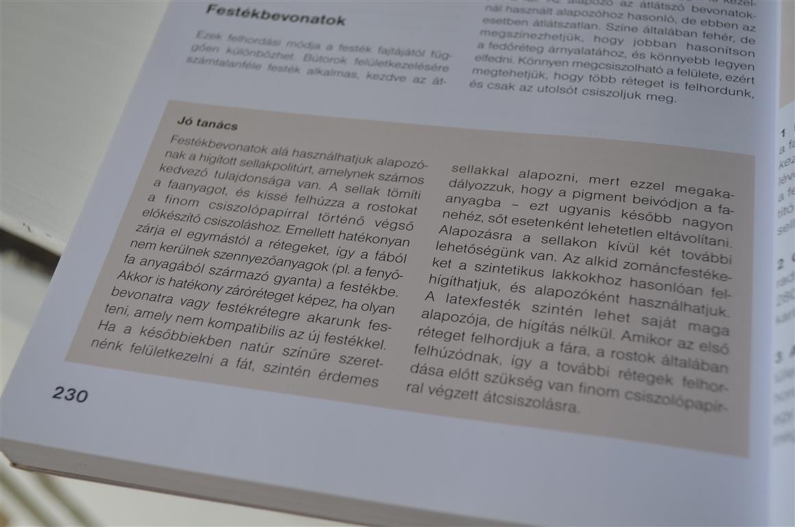 Régi bútorok felújítása Brian D. Hingley