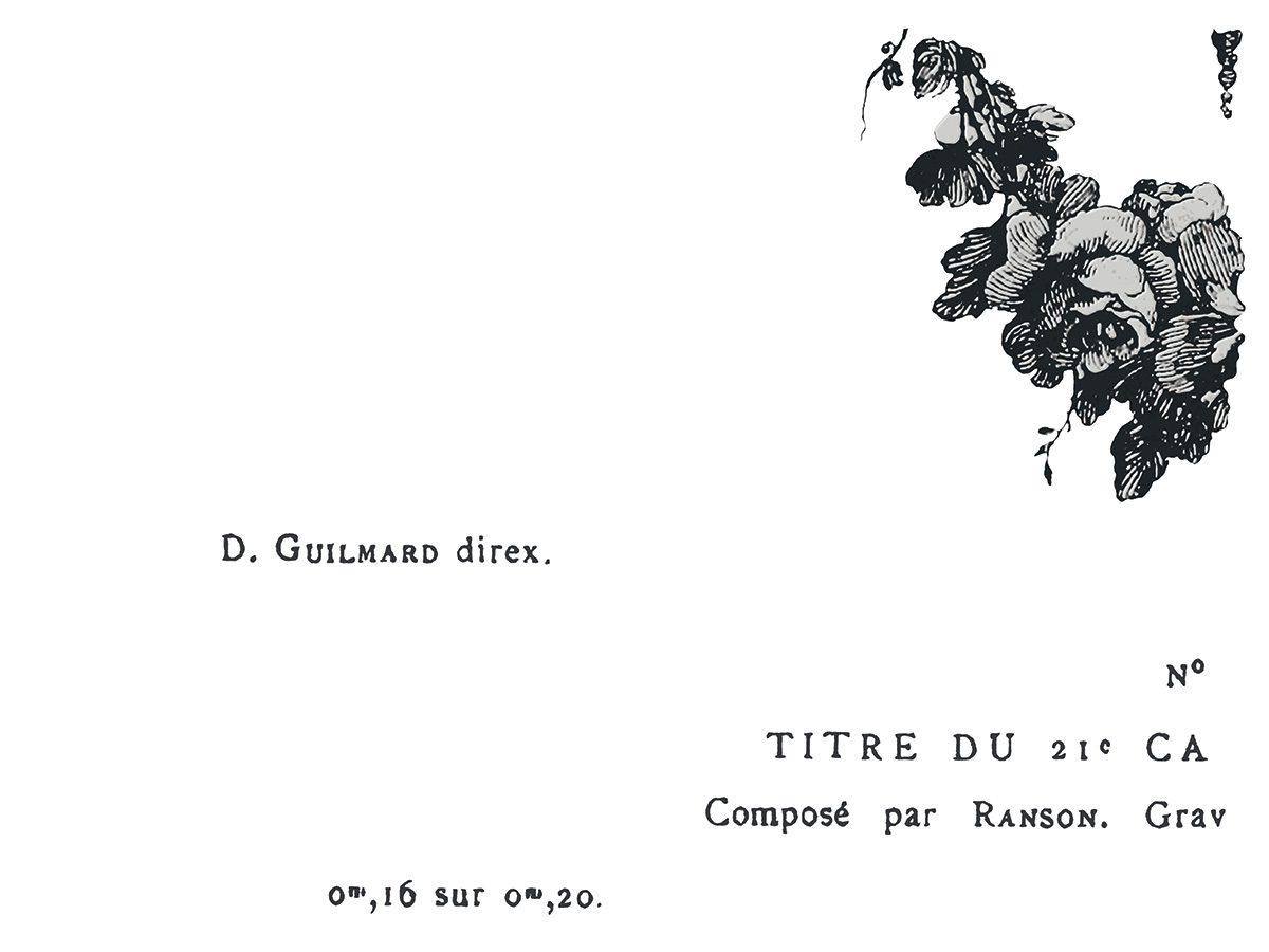 Cosette dekor transzfer