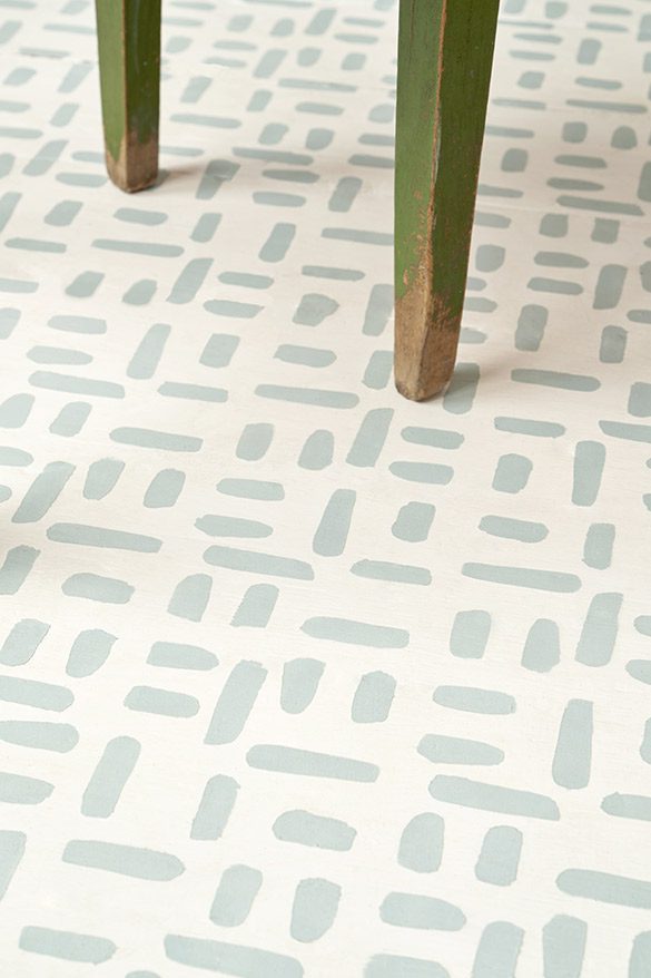 Brushwork Tile Annie Sloan Stencil