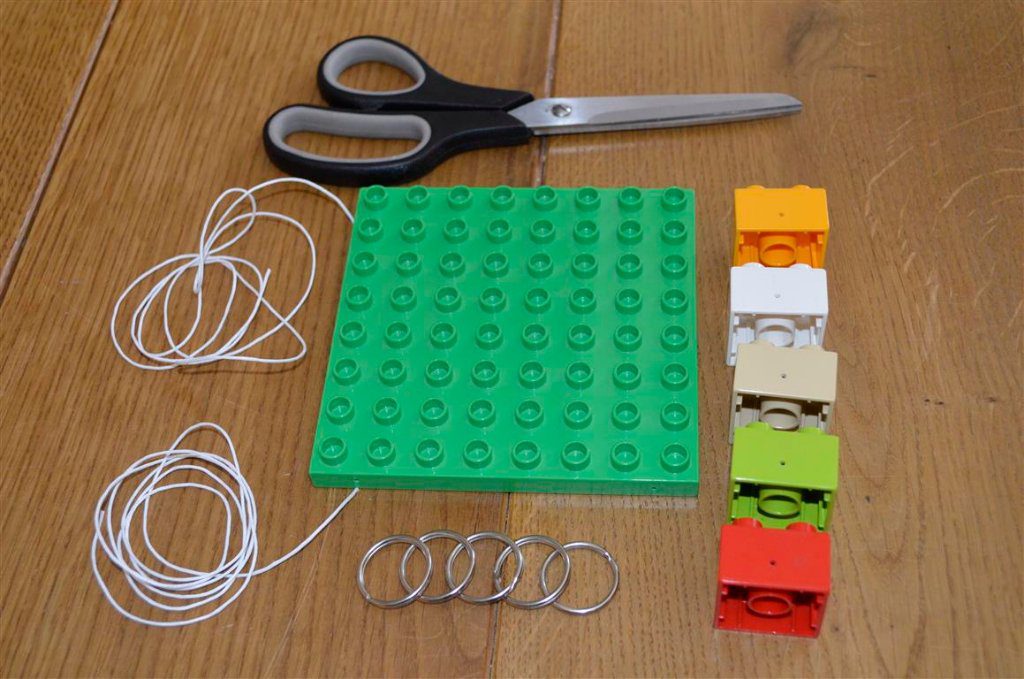 lego kulcstartó készül