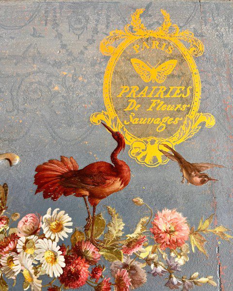 Papillon IOD Foil Transzfer minta KarenJohnsonProject