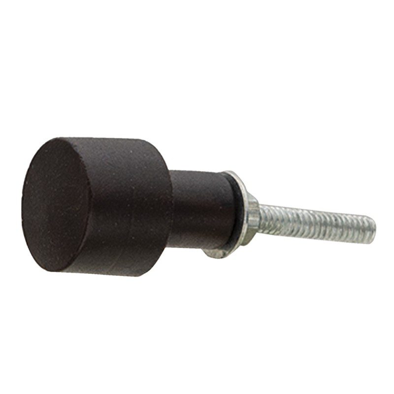 Bútorgomb barna kerek, vas kerek 2x3 cm