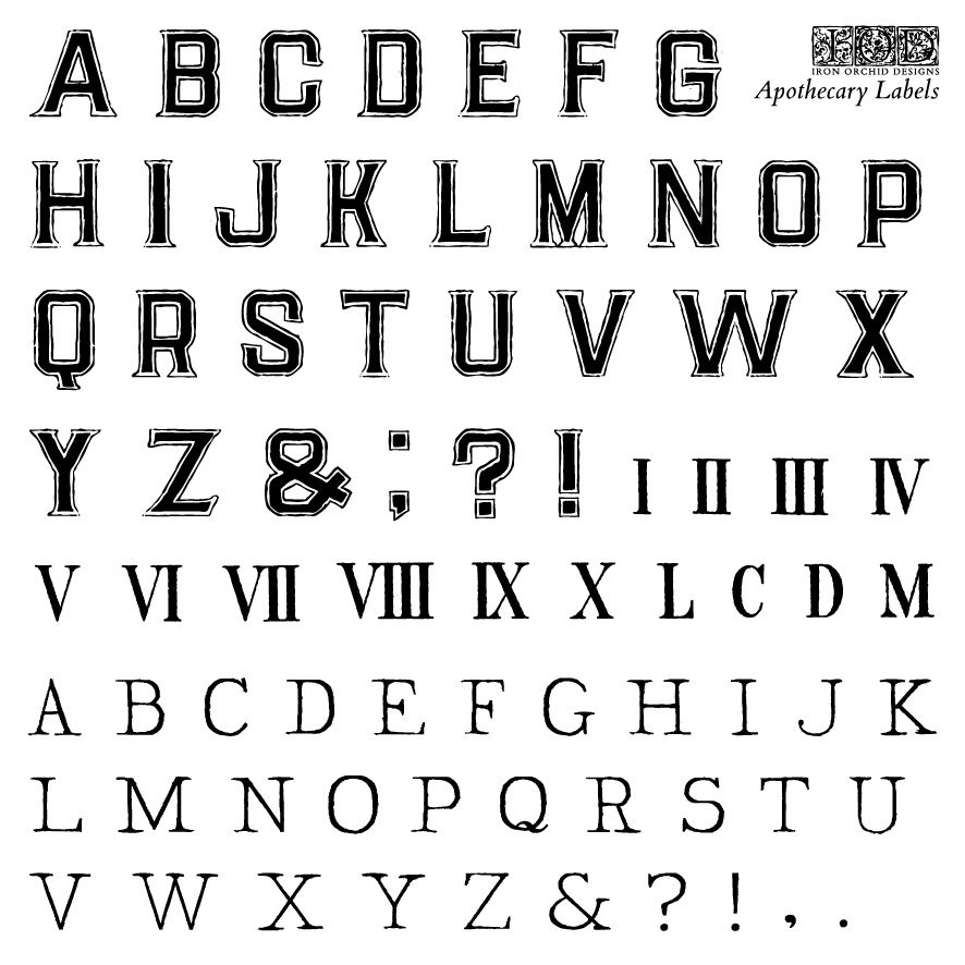 Apothecary Labels IOD Pecsét REVISED ARTWORK sheet 4