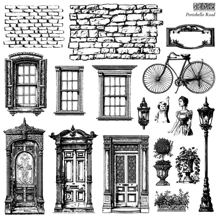 Iod stamp portobello road minta1