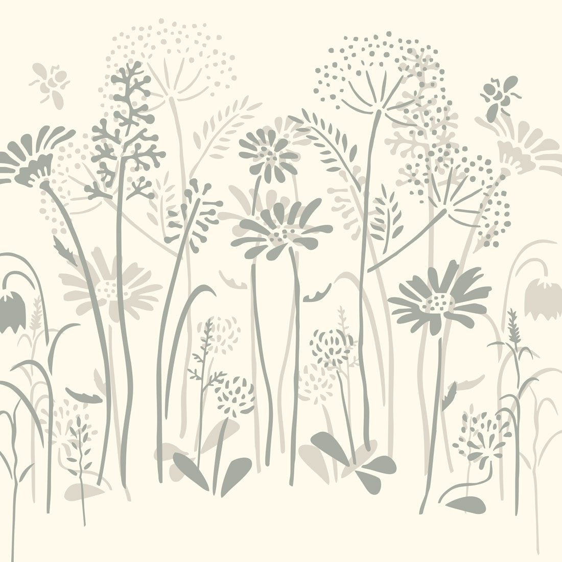 Meadow Flowers Annie Sloan Stencil
