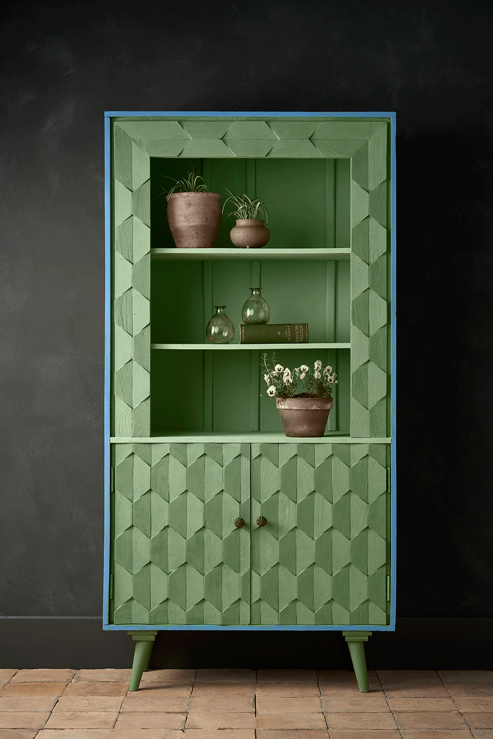 Capability green cabinet