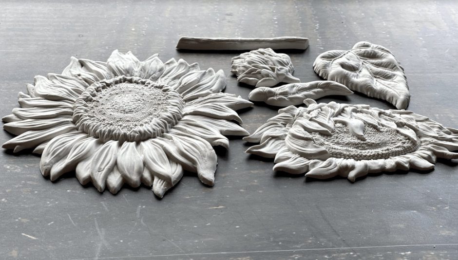 Sunflower bútordísz öntőforma