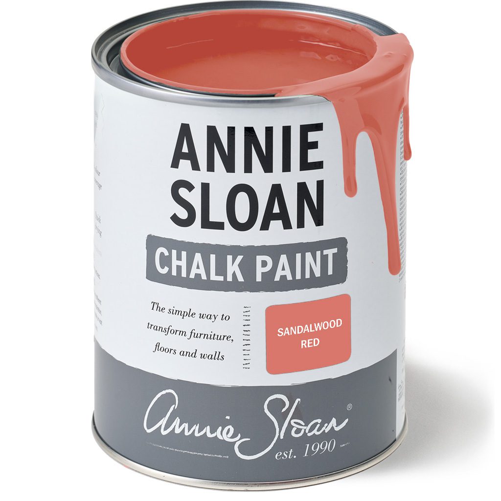 sandalwood red chalk paint kretafestek annie sloan 1L doboz
