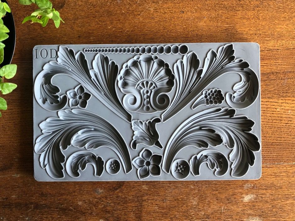 Acanthus Scroll bútordísz öntőforma