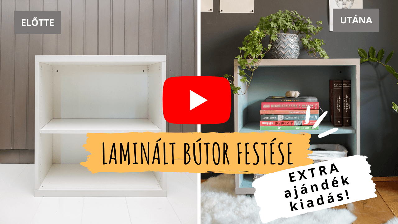 Laminált bútor festőcsomag ajándék video