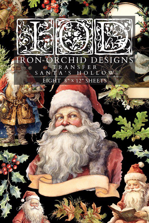 Santa's Hollow dekor transzfer