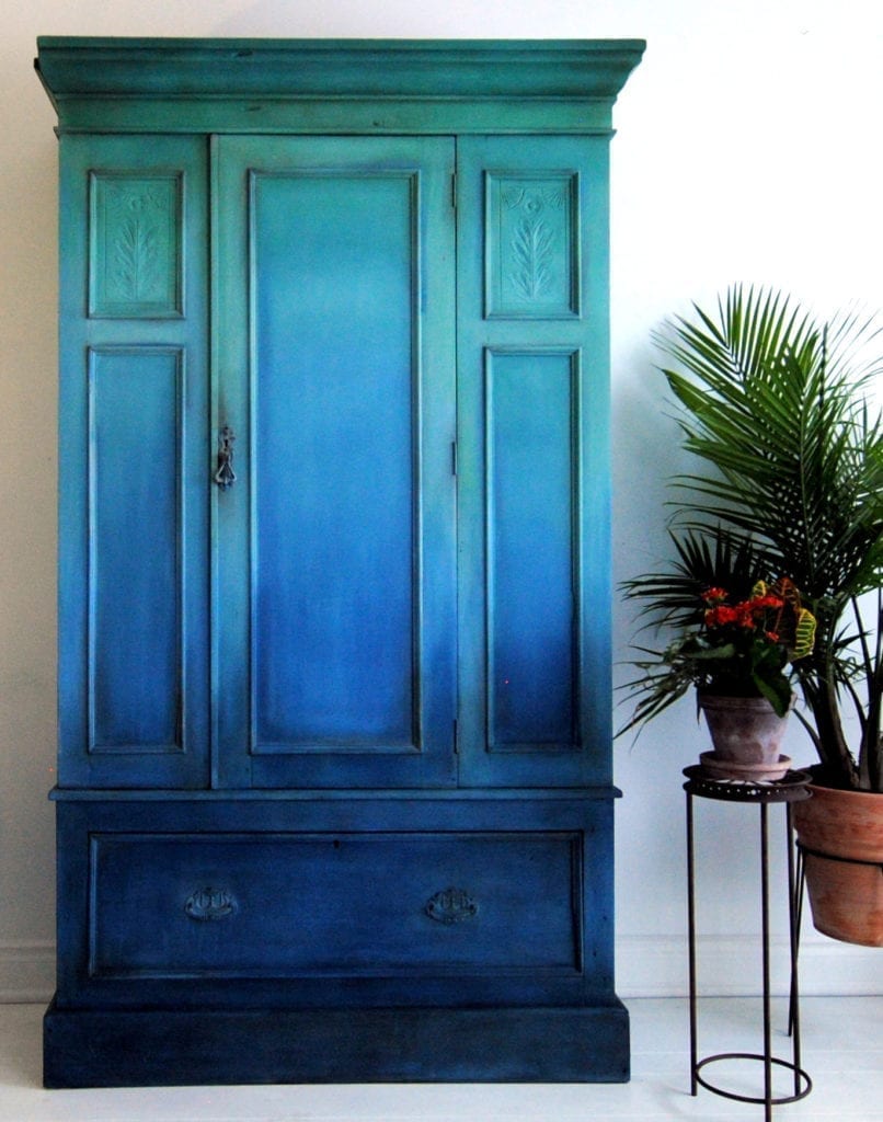 Horvath Ildikó ombre butor annie sloan chalk paint