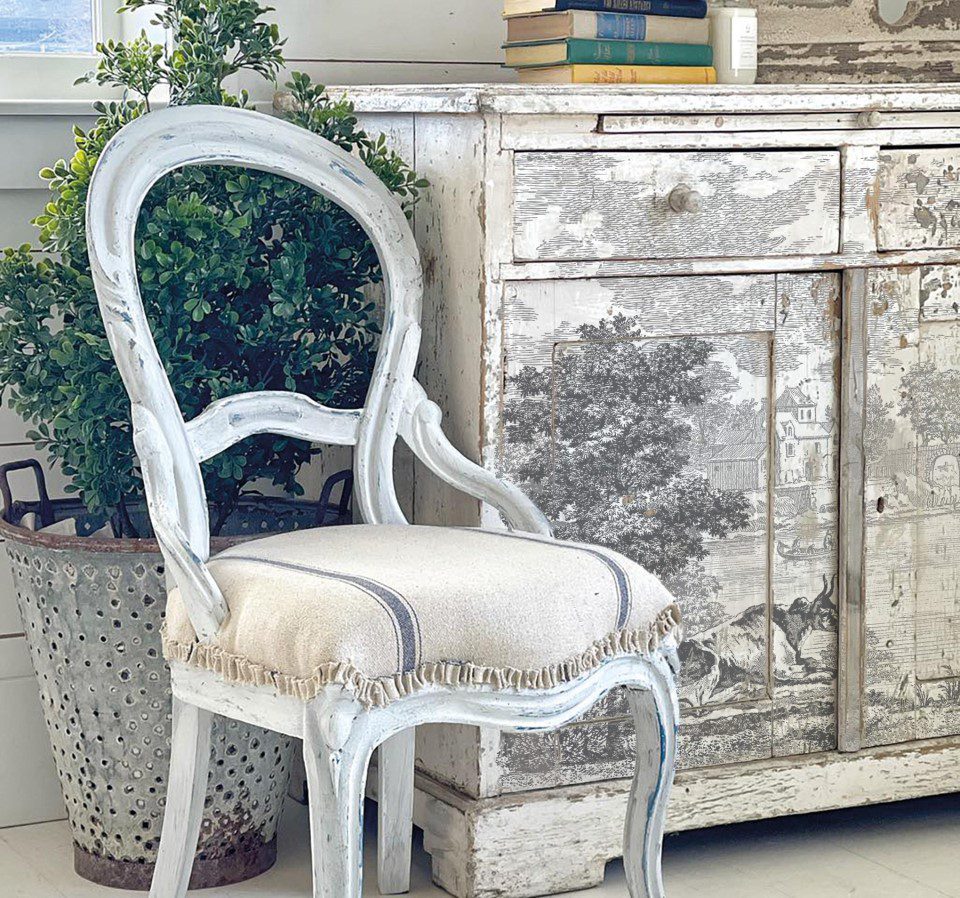 Summer Villa Paint Inlay