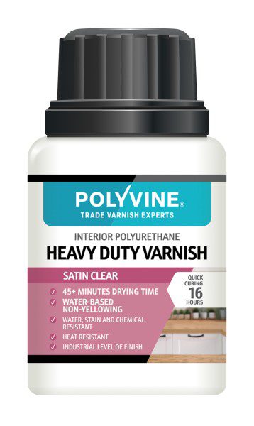 Polyvine Heavy Duty bútorlakk Satin 100ml