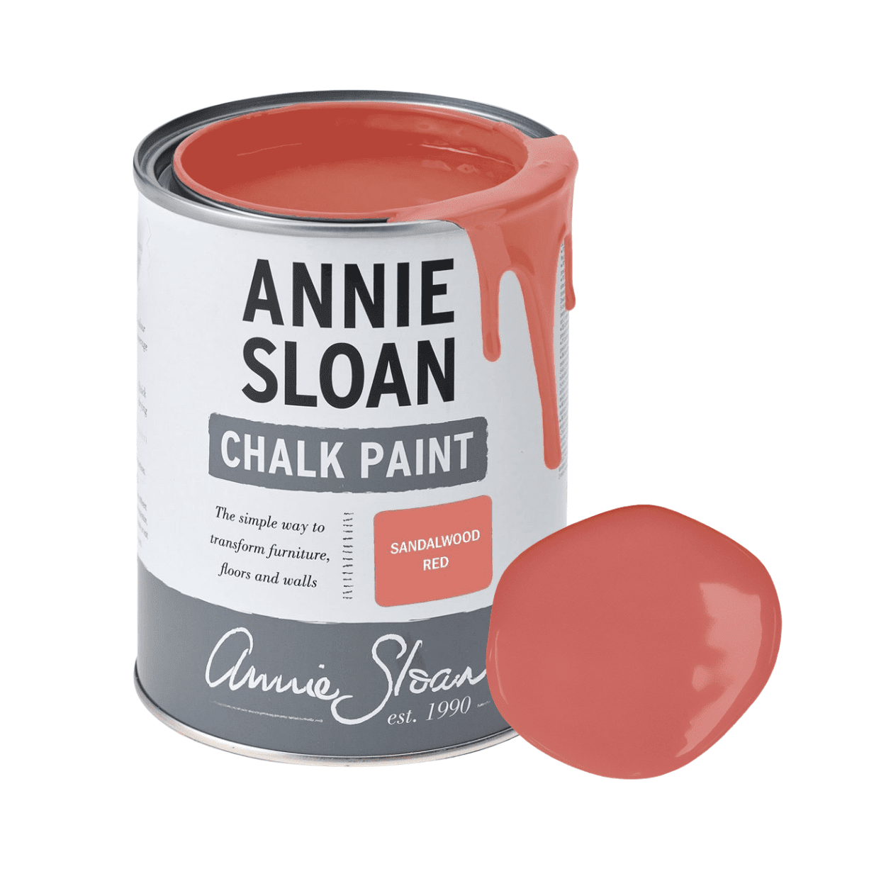 Sandalwood Red Chalk Paint krétafesték Annie Sloan