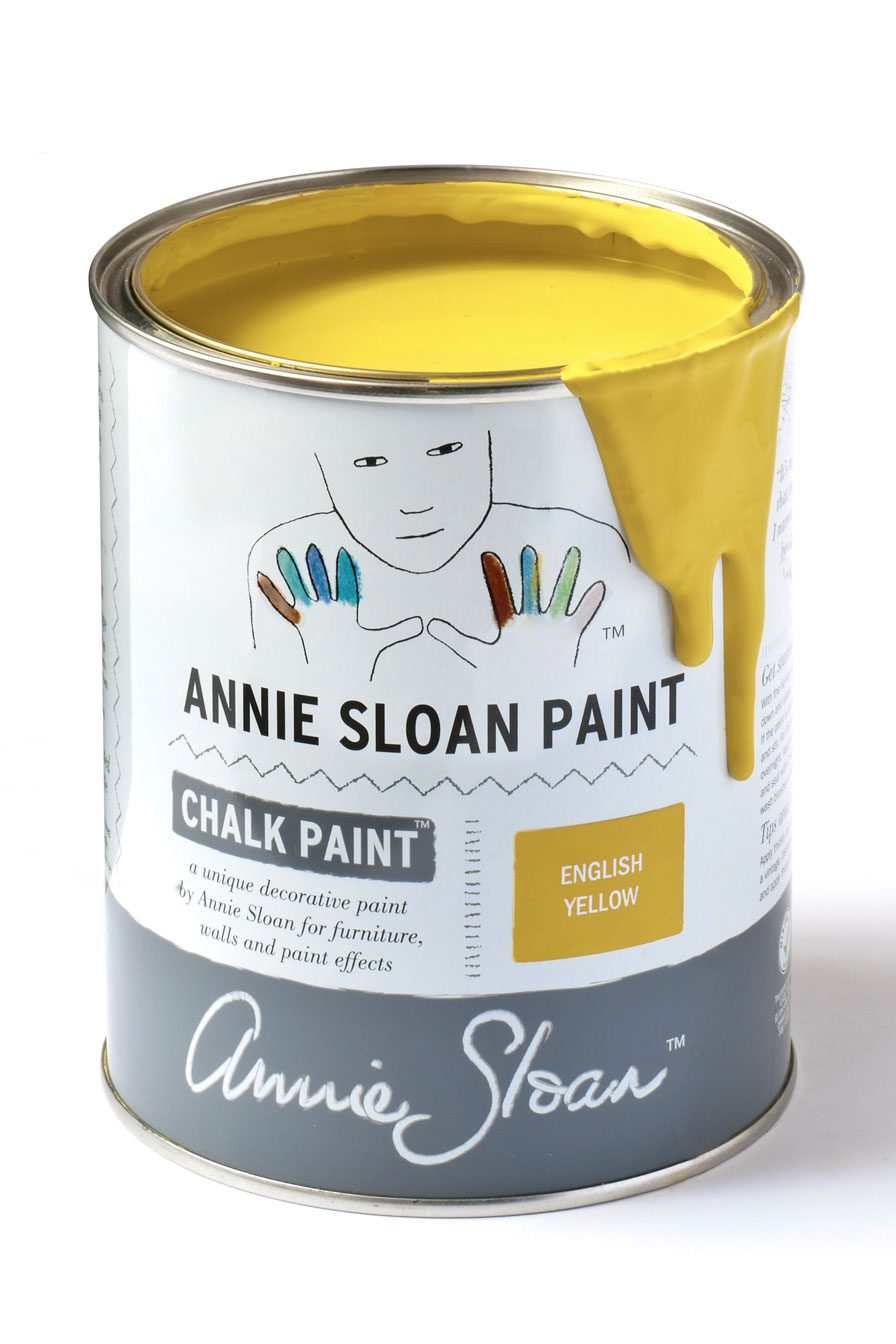 English Yellow Chalk Paint krétafesték Annie Sloan
