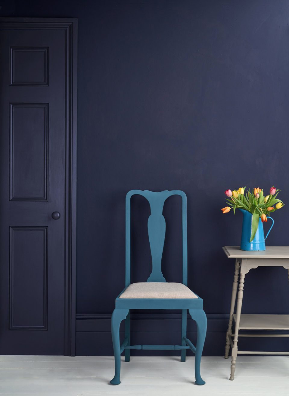 Oxford Navy Satin Paint Annie Sloan