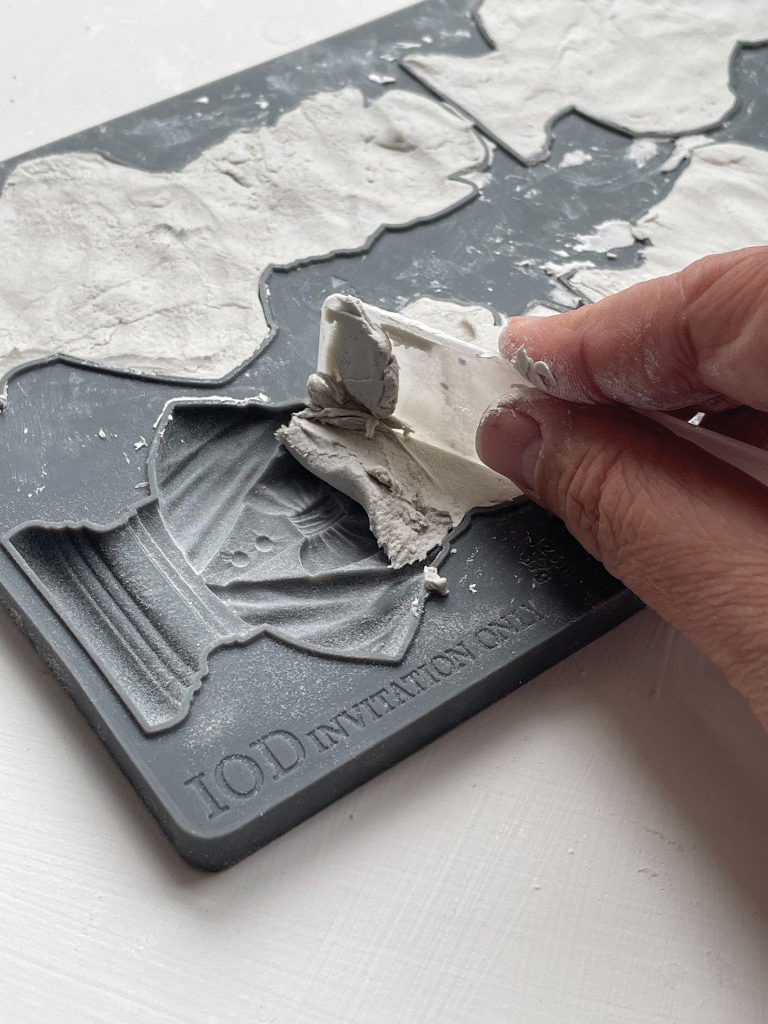 Invitation only IOD Mould in the making